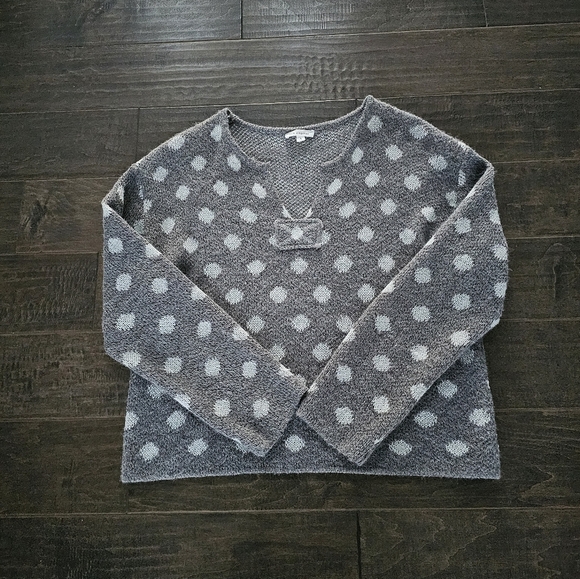 Blu Pepper Women's Polka Dot Sweater sz small - Picture 2 of 7